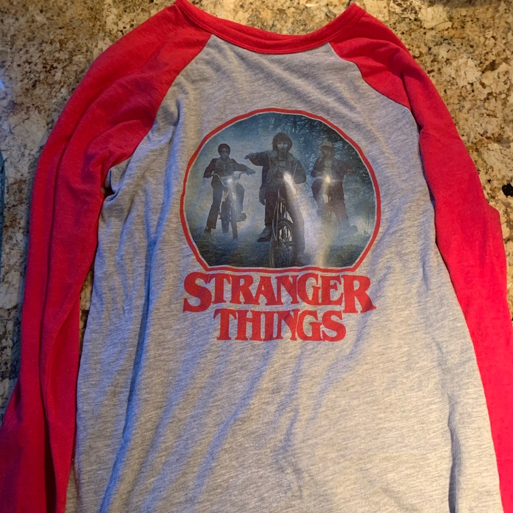 Long sleeve stranger things shirt